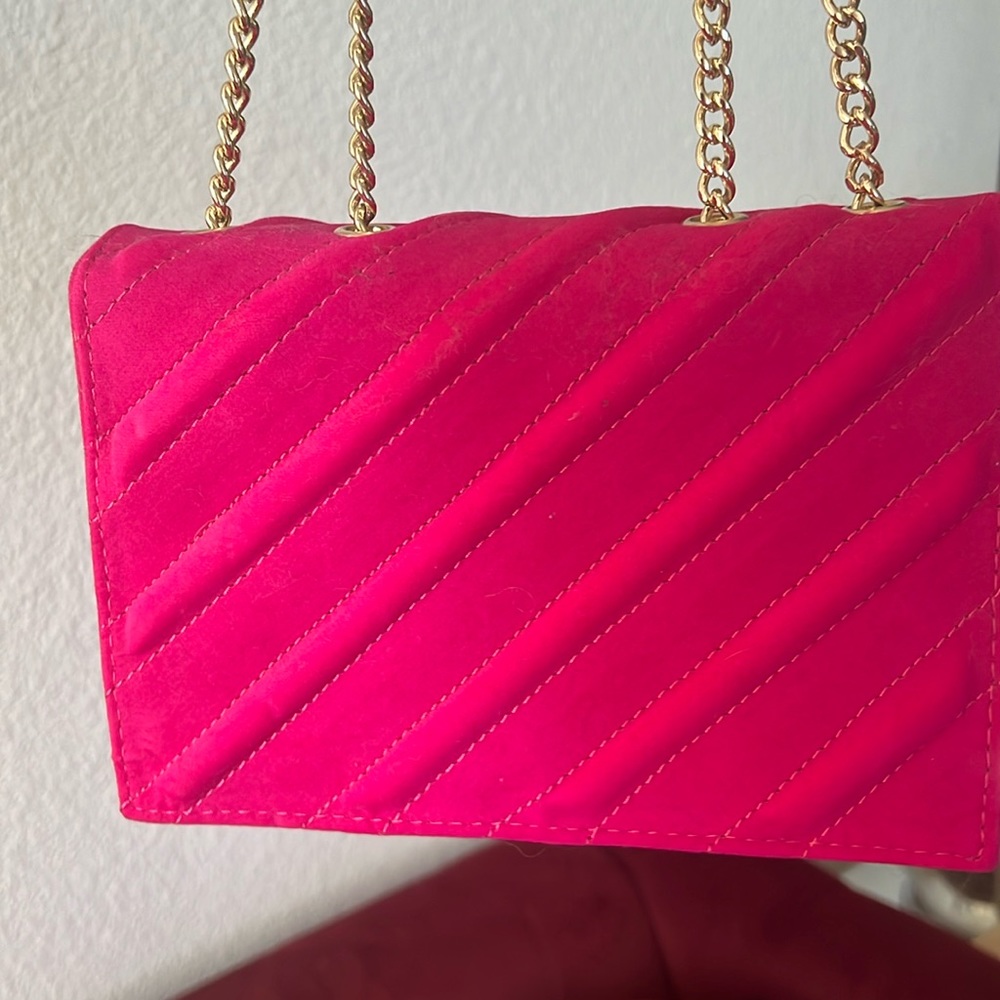 Hot pink purse